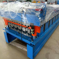 Machine à fabriquer des tôles de toiture en métal/Machine à fabriquer des tuiles de toiture en zinc/Machine à fabriquer des tôles de toiture galvanisées