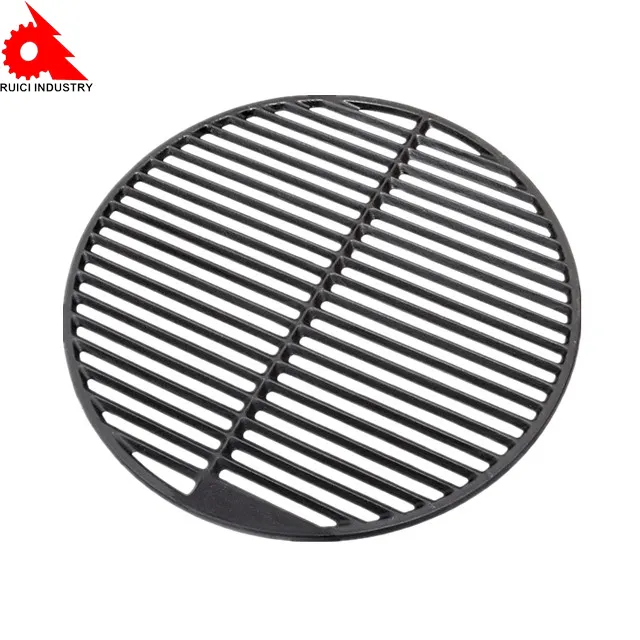 34.5cm/44.5cm/54.5cm rond barbecue grille de grille en fonte