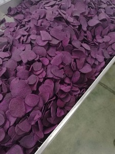 Toptan taze tatlı VF mor patates cipsi tedarikçisi cips