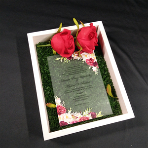 Invito di Nozze Personalizzato in Acrilico Satinato con Stampa UV - Product Image 4