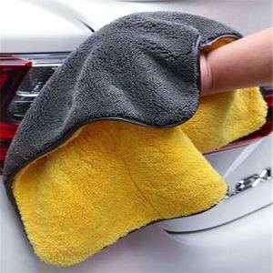 <span class=keywords><strong>Toalla</strong></span> de Felpa de <span class=keywords><strong>Coral</strong></span> Súper Gruesa de 800 g/m² para Limpieza de Autos - Product Image 4
