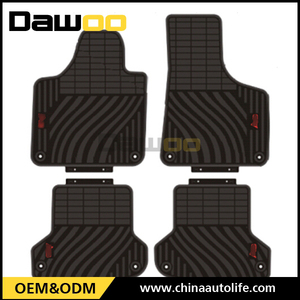 Utilizado para Audi A3 modelo negro 4 unidades <span class=keywords><strong>alfombra</strong></span> estera del coche, auto estera del piso del coche - Product Image 1