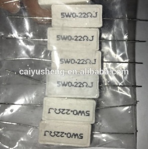 Résistance céramique 7W R5J 10W 7R5J 10W7.5RJ 7W1.5R 7W1R5J Résistance en ciment de puissance - Product Image 1