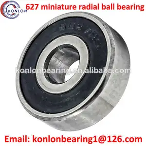 Aço inoxidável s627-2rs miniatura rolamentos de esferas radiais 627 híbrido rolamentos de cerâmica