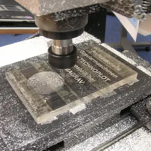 Rechteck fräs block Trophäe Präzision Industrielle CNC-Bearbeitung Acryl PMMA Rapid Prototype
