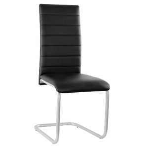 Free Sample Black Sloan Roblar Quilted Full Grain High Back Brown <strong>Cream</strong> All Beige Hard Restaurant Leather <strong>Dining</strong> <strong>Chair</strong> - Product Image 2