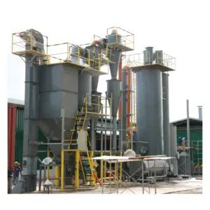 Gasifier Tempat Tidur Tetap Downdraft HDPE