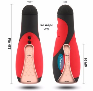 vibrador para hombres pene masturbador masculino eléctrico dispositivos adultos íntimos Deep Throat Oral chupar vibrador - Product Image 3