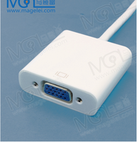 Servicio OEM Cable Adaptador HDMI a VGA 1080p HDMI Macho a VGA Hembra con Amplio Stock