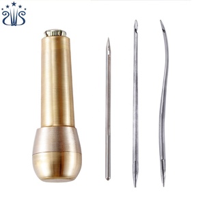 L3 59 Pcs/set Leather <strong>Crafting</strong> <strong>Tools</strong> Handmade Leather Sewing Set Leather Working <strong>Tools</strong> Set - Product Image 4