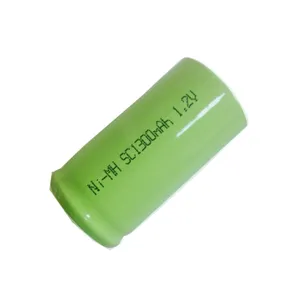 Ni-Mh SC Kích thước 1300mAh có thể sạc lại 1.2V Sub C NiMH Pin