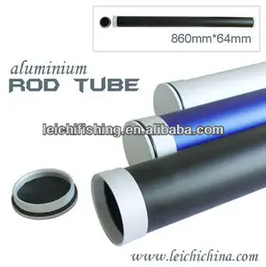 Tube canne à mouche en aluminium de qualité supérieure, vente en gros,