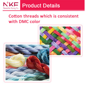 NKF arcobaleno con ricamo <span class=keywords><strong>a</strong></span> forma di cuore <span class=keywords><strong>a</strong></span> <span class=keywords><strong>punto</strong></span> <span class=keywords><strong>croce</strong></span> per kit da ricamo con cuciture <span class=keywords><strong>a</strong></span> <span class=keywords><strong>croce</strong></span> - Product Image 5