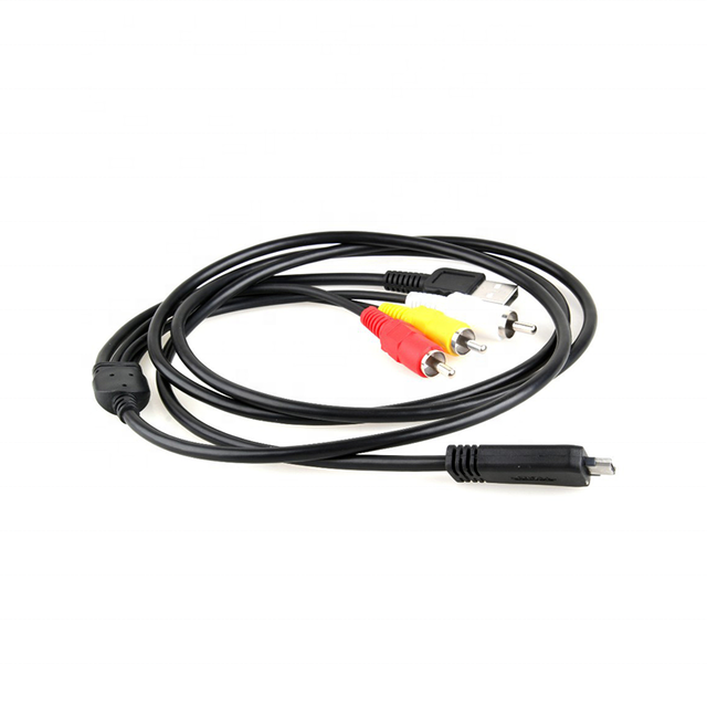 Direct Factory Custom 3-in-1 USB to RCA Video Line Trailer Wire Harness for Cars PVC Insulated Electronic Application