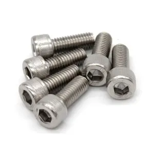 Stainless Steel 304 M7 X 10 M3 M5 55mm Metric Hex Socket Head Cap Screw Bolts