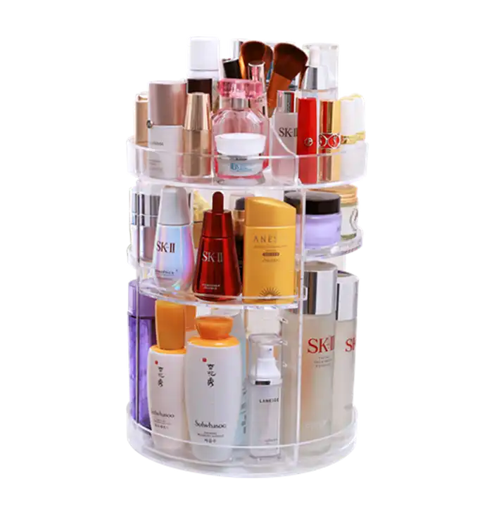 makeup caddy shelf cosmetics organizer diy