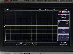 Keysight kullanılmış DSOX1102A dijital depolama osiloskop, 70 MHz, 2Ch (Agilent)