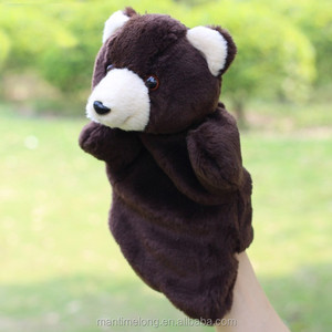 Tinh Tế Bé Con Zoo Gấu Hình Dạng Tay Con Rối Găng Tay Con Rối Ngón Tay Ngón Tay Con Rối Bao Đồ Chơi Sang Trọng - Product Image 2