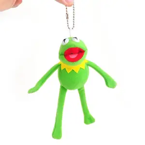 Muppets Kermit the Frog Plush Doll Toy keychain keyring