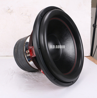 Moteur à aimant puissant, bobine vocale américaine de 4 pouces, 5000 W RMS/10000 W max, subwoofer haute puissance, 15/18 pouces