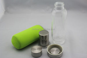 La insignia del cliente <span class=keywords><strong>de</strong></span> vidrio botella <span class=keywords><strong>de</strong></span> agua/al por mayor 450 ml <span class=keywords><strong>tazas</strong></span> <span class=keywords><strong>de</strong></span> té <span class=keywords><strong>con</strong></span> <span class=keywords><strong>filtro</strong></span>/precio fabrica <span class=keywords><strong>de</strong></span> - Product Image 2