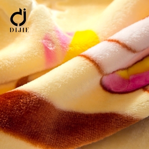 De alta calidad de relleno de poliéster amarillo estrella bebé Manta - Product Image 4