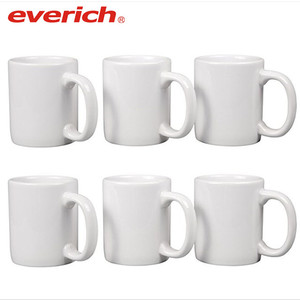 Compras en línea de cerámica blanca taza de té taza de café con el logotipo del cliente - Product Image 3