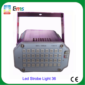 2015 nuevo LED estroboscópica <span class=keywords><strong>sala</strong></span> de 36 LED SMD 5050 luz estroboscópica etapa con sonido Auto modo de Control - Product Image 1