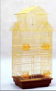 3018 cage à perroquet en métal blanc noir cage d'élevage d'oiseaux avec cage à chinchilla - Product Image 5