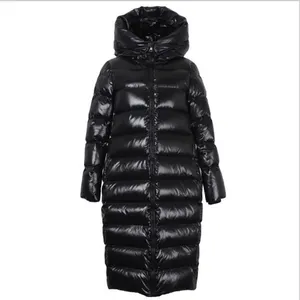 Down Jacket Coat Women Long Ladies Filled OEM Long Down Coat