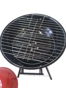 <span class=keywords><strong>Barbecue</strong></span> au <span class=keywords><strong>charbon</strong></span> de bois portable de 17 pouces, appareil de cuisson avec <span class=keywords><strong>chariot</strong></span> pour la maison, le jardin, le camping, l'extérieur, en acier filé - Product Image 5