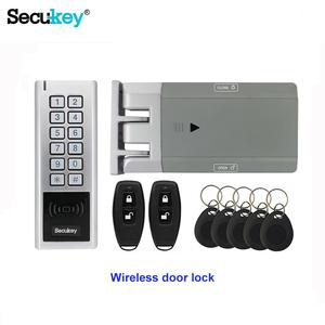 Kit de bloqueo de Control de acceso de fábrica, Control remoto inalámbrico, fácil de instalar, teclado de Metal, funciones potentes, Secukey - Product Image 3