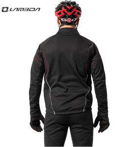 <span class=keywords><strong>Veste</strong></span> de <span class=keywords><strong>cyclisme</strong></span> imperméable LAMEDA en polaire <span class=keywords><strong>thermique</strong></span> d'hiver, coupe-vent, softshell - Product Image 3
