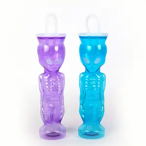 Yard <span class=keywords><strong>Cup</strong></span> Carnival, Yard Drink <span class=keywords><strong>Cup</strong></span>, Alien Yard Glass Pet Logotipo personalizado Opp Bag Desechable Venta al por mayor Tazas y platillos de plástico - Product Image 1