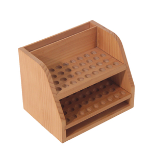 En bois de pin inachevé affichage young living <span class=keywords><strong>Doterra</strong></span> Huile Essentielle Boîte Organisateur rack - Product Image 6