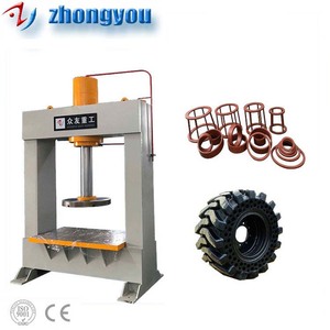 Petite presse hydraulique pour pneus pleins de véhicules lourds d'ingénierie - Product Image 4