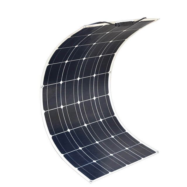 2019 Flexible Mono 18V 100W Solar Panel 1Mv for Boat RV Car OEM ODM