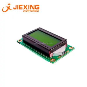 2*8 LCD Module 0802 LCD Character Display Screen Yellow Green Backlight 5V 0802B 8x2