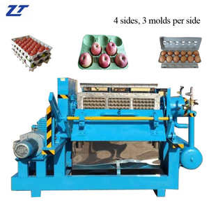 Phân Hủy Sinh Học Bã Mía Giấy Bột Giấy Tấm Máy Làm Khay Trứng Máy Ấn Độ - Product Image 5