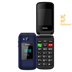 Telefono a Conchiglia per Anziani con Doppio Schermo 2.4+1.8 Pollici, Funzioni Base, 2G <span class=keywords><strong>3G</strong></span>, Marchio Privato, Prezzo Conveniente - Product Image 2