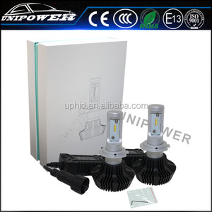 2016 el más nuevo sin ventilador led linterna del coche h7 4000lm/bombilla philip zes 12-24V plug & play 25w, Adjustabe base y á - Product Image 2