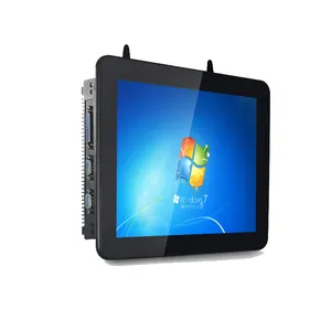 10.4 inch LCD מגע קיבולי ליבה כפולה J1900 כל אחד מחשב לוח עם קיר רכוב Win 10 Tablet PC