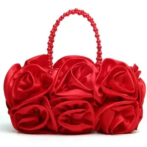 best selling wholesale latest evening bag ladies dinner flower clutch evening bag