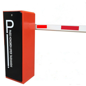 Barrière de passage à moteur CC avec capteur de sécurité et télécommande pour ouverture et fermeture - Product Image 4