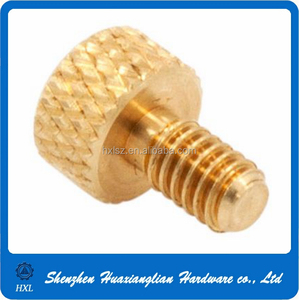 <span class=keywords><strong>CNC</strong></span> gia công quay <span class=keywords><strong>Brass</strong></span> Knurled trang trí đầu ngón tay cái vít - Product Image 5