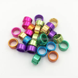 Anillos de aluminio anodizado personalizados con diferentes colores - Product Image 1