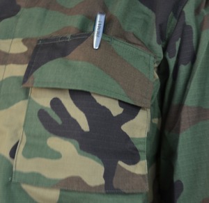 Tela ripstop ejército militar uniforme woodland chaquetas y pantalones - Product Image 5