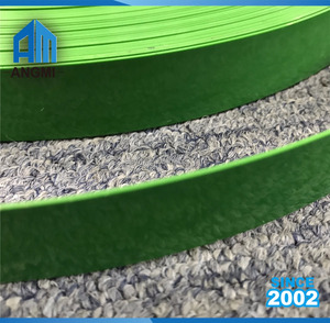 Hierba verde de alta calidad fábrica borde PVC bandas <span class=keywords><strong>Mercado</strong></span> de Perú 2.5*22mm borde PVC bandas productor - Product Image 5