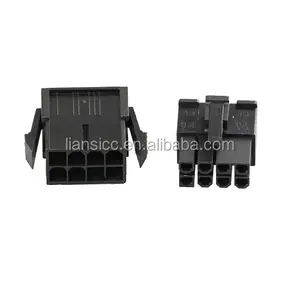 Conector macho para fêmea, 8 pinos pci-e