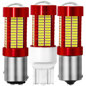 Coche luces LED 1157 luces de freno 106SMD 4014 T20 1156 <span class=keywords><strong>intermitente</strong></span> bombillas de freno - Product Image 4